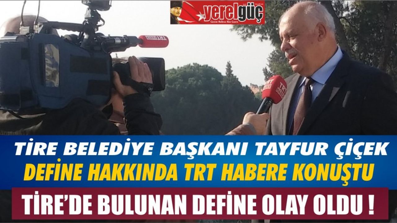 Tire'de tarihi Kutu Han'ın restorasyonu sırasında bulunan define gündem konusu oldu.