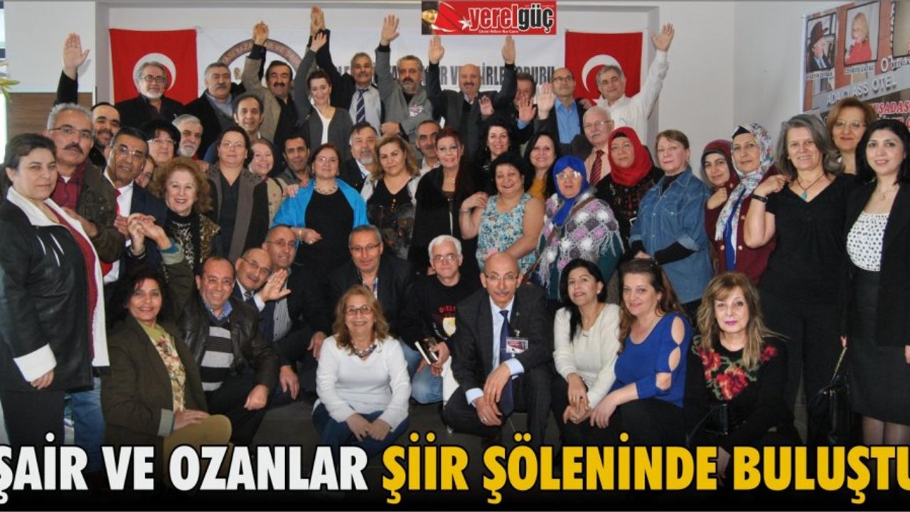 ŞAİR VE OZANLAR, KUŞADASI ADA CLASS OTELDE ŞİİR ŞÖLENİNDE BULUŞTU