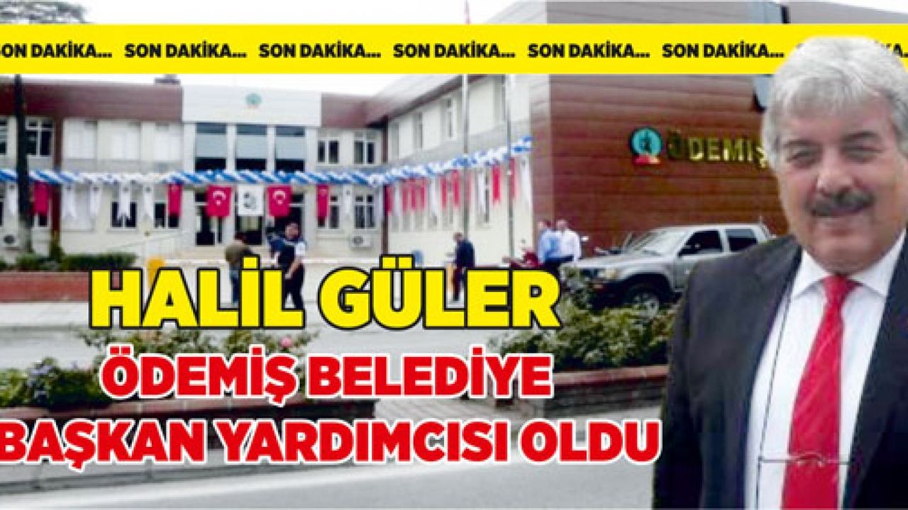 Halil Güler Belediye Başkan Yardımcısı Oldu