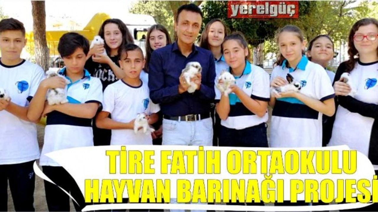 TİRE FATİH ORTAOKULU HAYVAN BARINAĞI PROJESİ