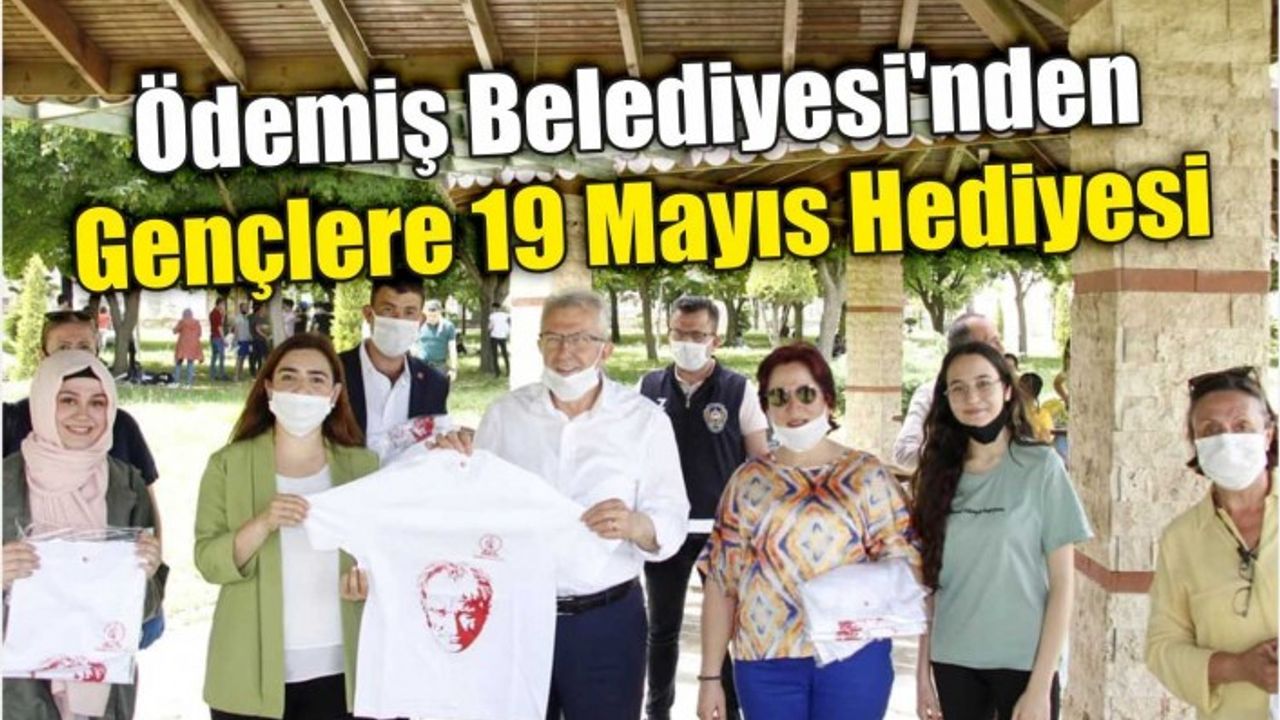 Ödemiş Belediyesi’nden Gençlere 19 Mayıs Hediyesi