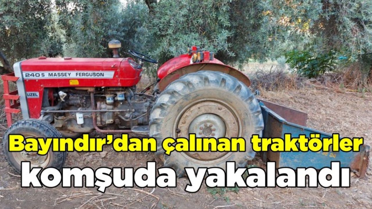 Tire ve Torbalı'da yakalandı