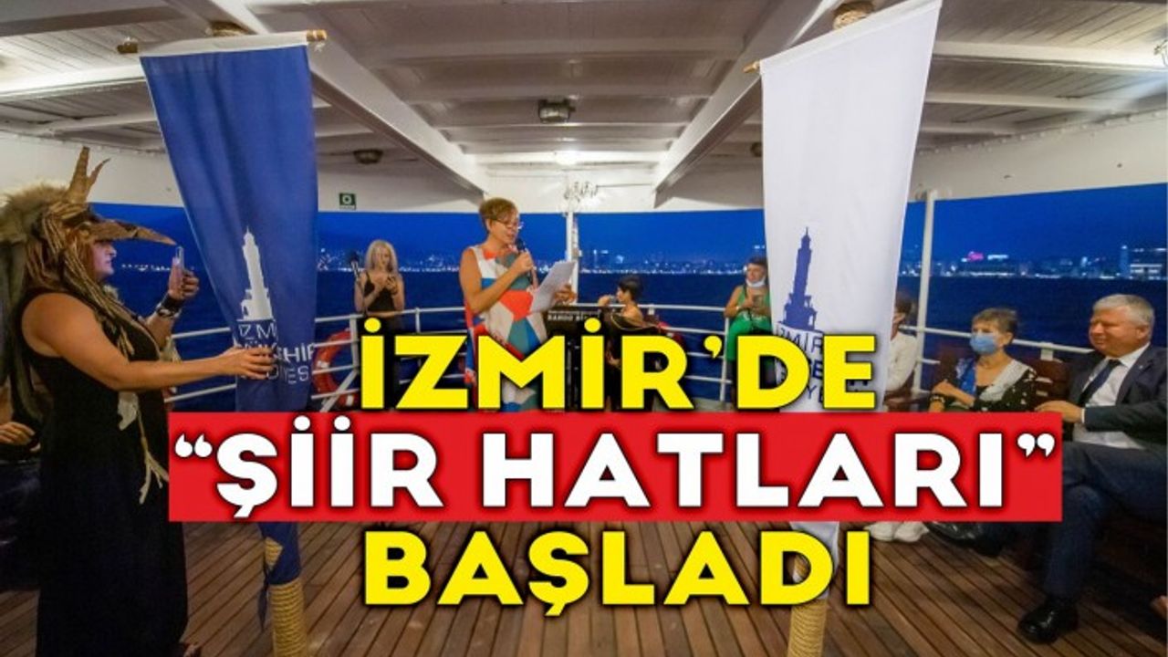 Özuslu, Şiir Hatları etkinliğine katıldı: Sanatı kendimize rehber ediniyoruz