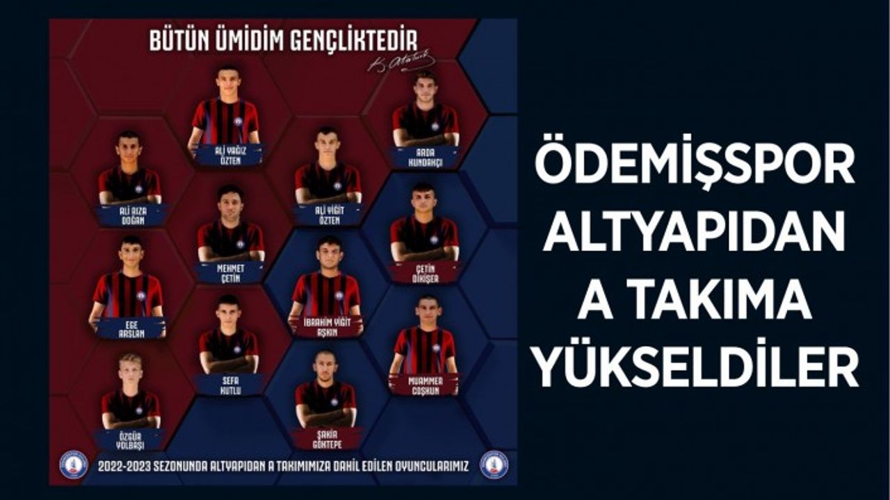 Altyapıdaki 12 futbolcu A takıma yükseldi