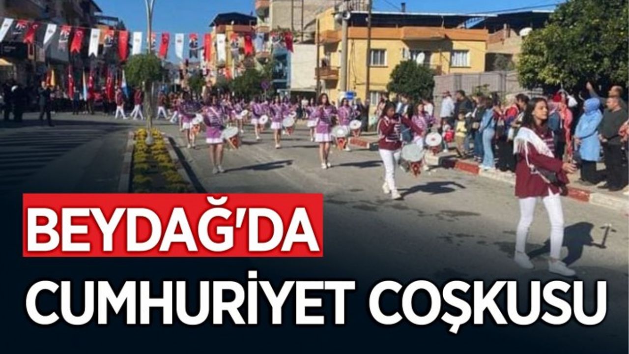 Cumhuriyet Bayramı Beydağ'da coşkuyla kutlandı