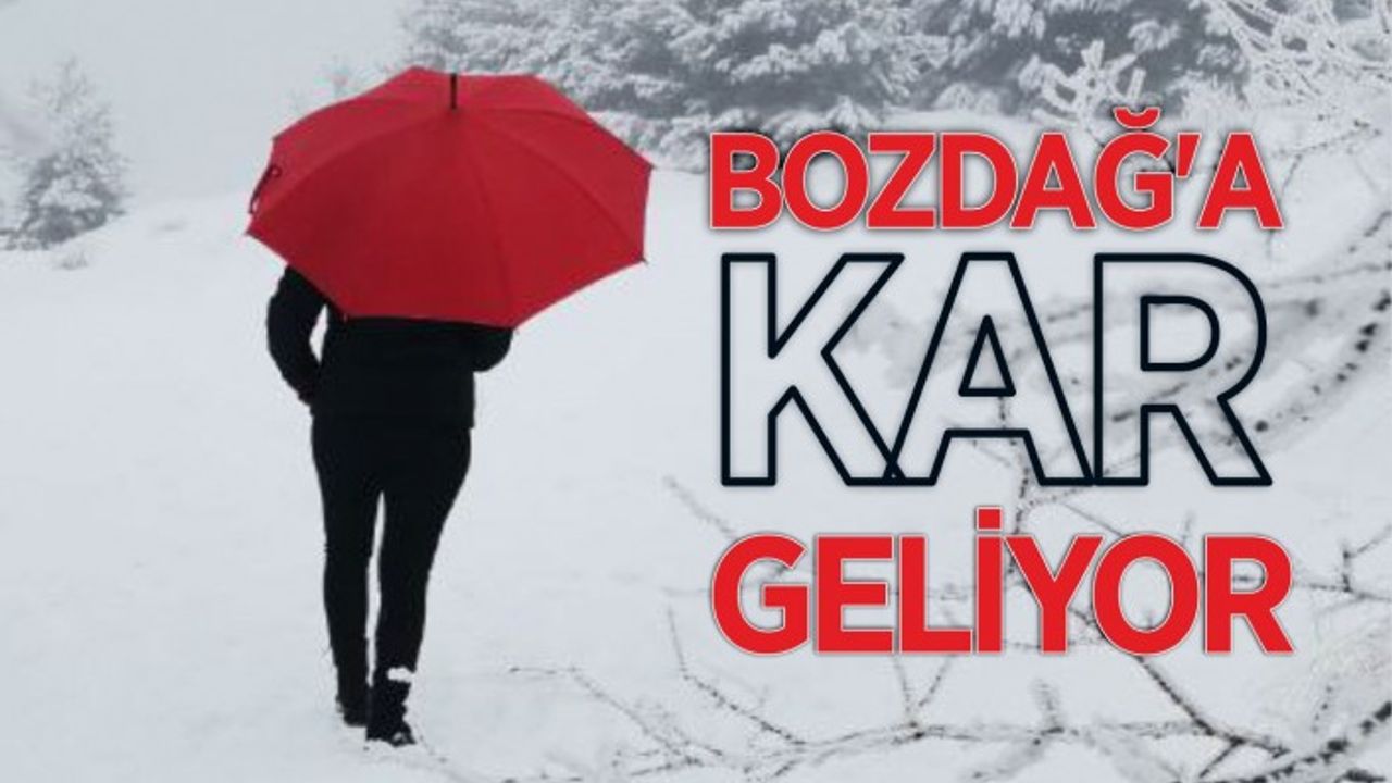 İzmir’in hava raporu: Yağmur ve kar geliyor!