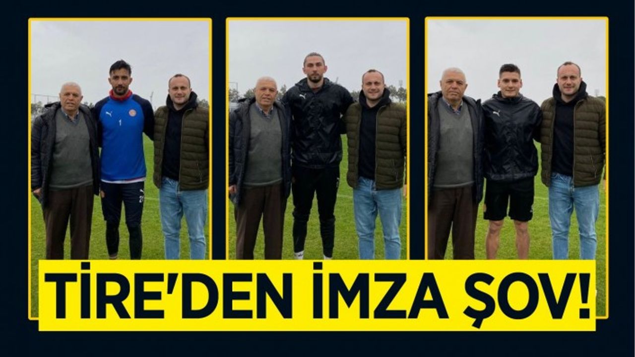 Ligi 2. sırada tamamlayan Tire FK'da transfer harekatı sürüyor