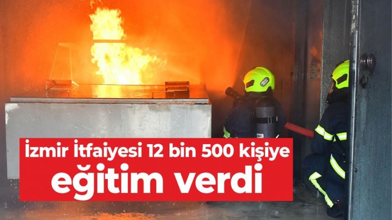 Özel sektörde çalışan itfaiyecilere tam kapsamlı eğitim
