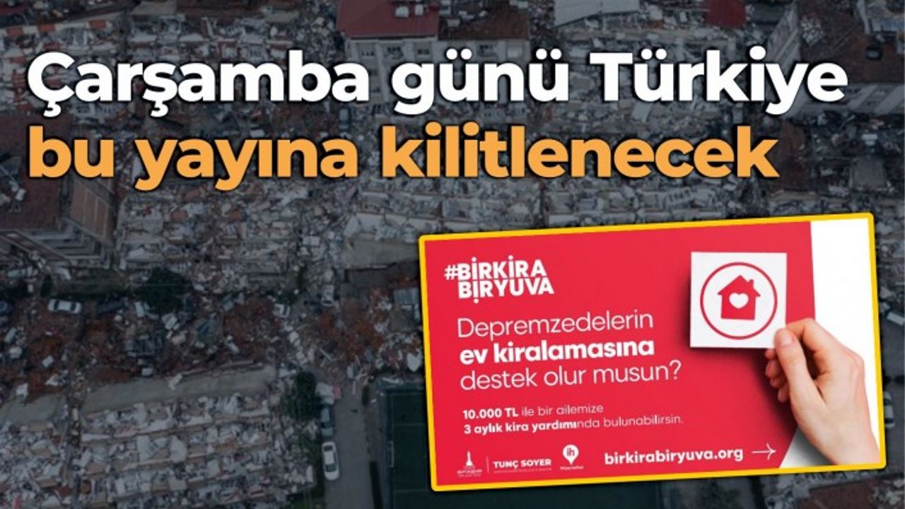 “Bir Kira Bir Yuva” kampanyası Halk TV’de milyonlara ulaşacak