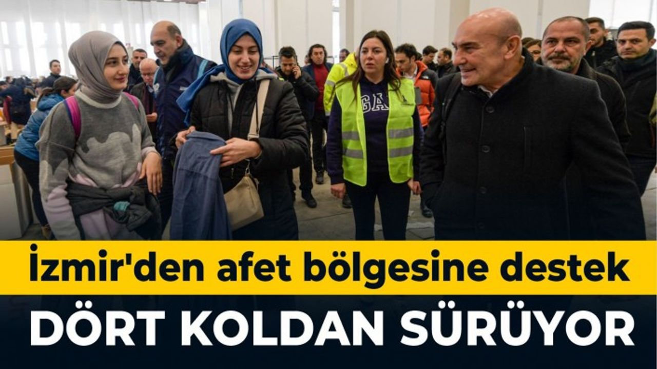 Büyükşehir’den deprem dayanışması için 41 milyon lirayı aşan destek