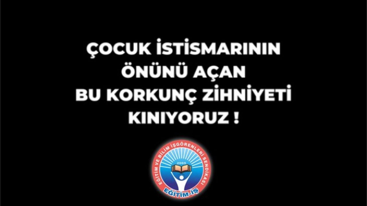 DİYANET’İN ‘DEPREMZEDE EVLATLIK İLE EVLENİLEBİLİR’ CEVABINA EĞİTİM İŞ’TEN TEPKİ