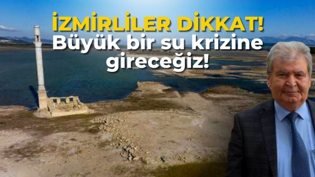 Prof. Dr. Doğan Yaşar “Baraj doluluğu yüzde 40”