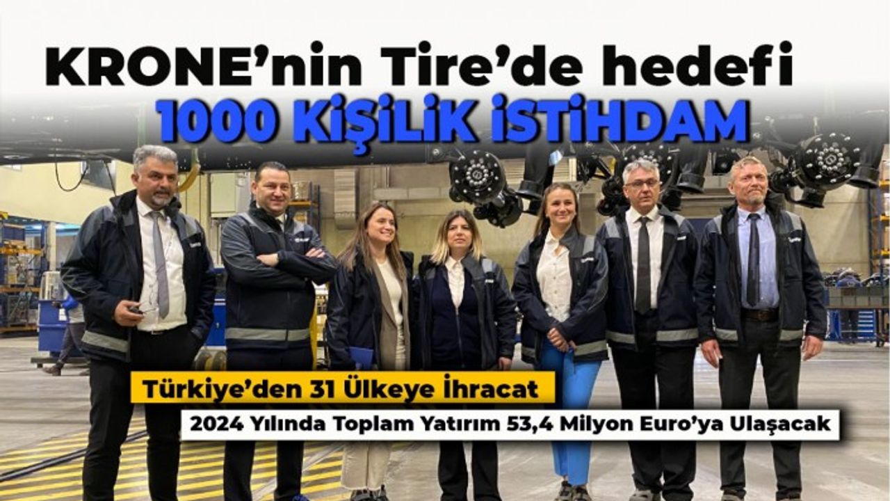 KRONE Türkiye’nin Hedefi 10 bin Treyler Üretimi