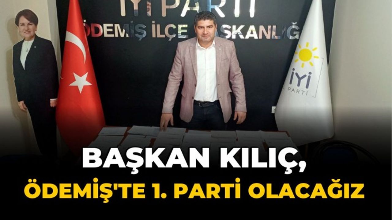 Ödemiş İYİ Parti’ye 60 yeni üye