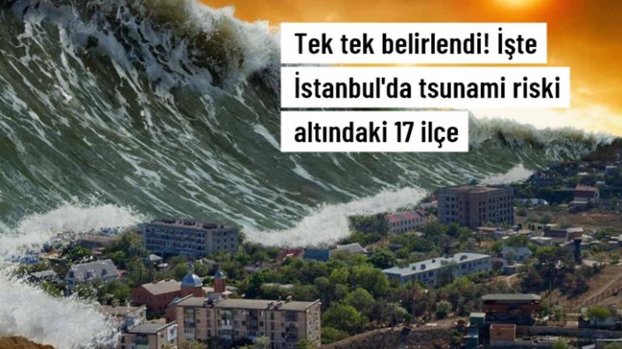 Tsunami tahliye yolu ve güvenli bölge tabelaları yerleştiriliyor. İşte o ilçeler...