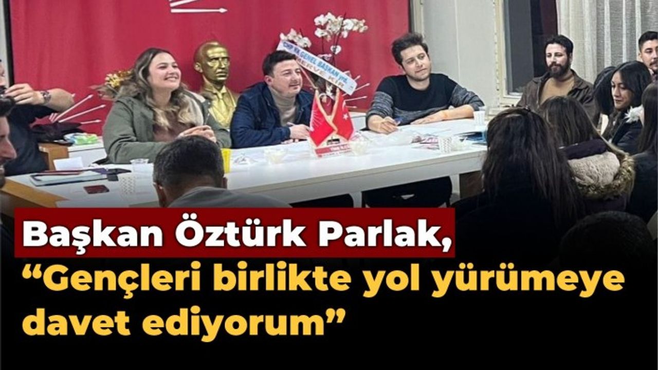 Tire CHP Gençlik Kolları, 2. Geniş Katılımlı Üye Toplantısını yaptı.