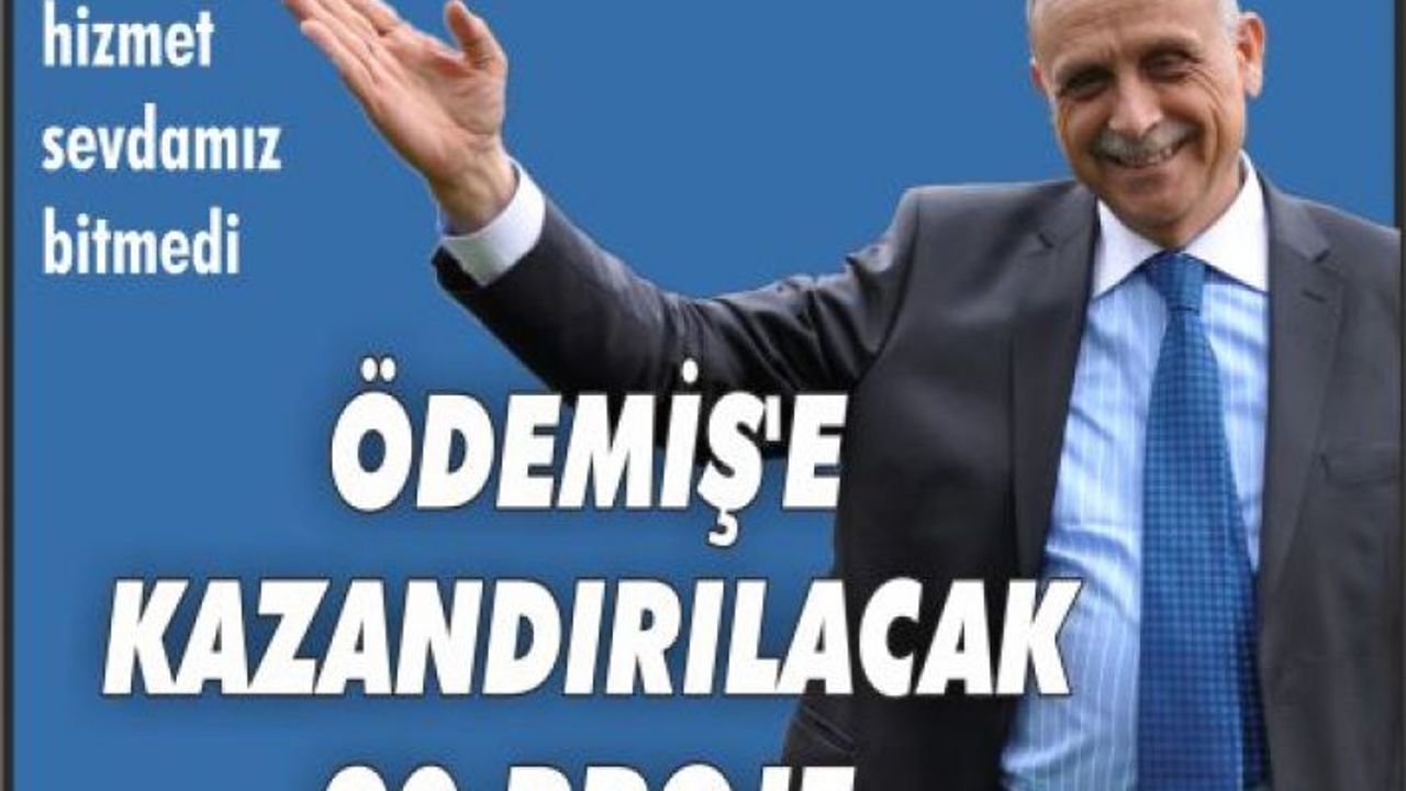 ÖDEMİŞ’E KAZANDIRILACAK 90 PROJE, HEMŞERİLERİMİZE İŞ, AŞ OLARAK GERİ DÖNECEK