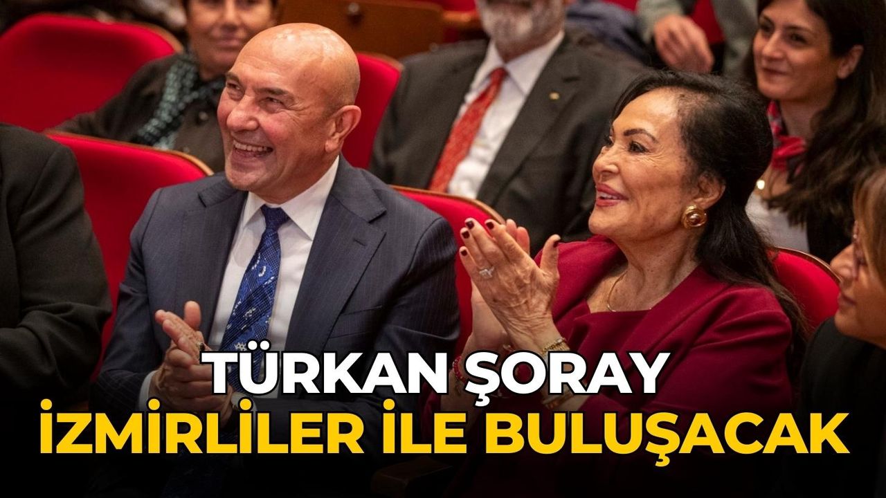 Türkan Şoray İzmirliler ile buluşacak