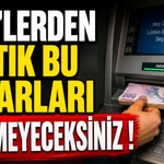 ATM'lerden Artık bu tutarları çekemeyeceksiniz