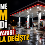 Benzine zam geldi Gece yarısı tabela değişti!