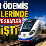 İzmir Ödemiş Trenlerinde ücret ve saatler değişti