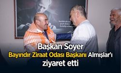 Başkan Soyer Bayındırlı çiftçilerle buluştu