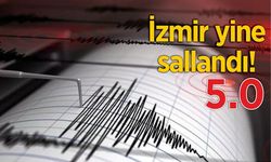 Deprem İzmir’de de hissedildi.