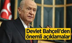 Devlet Bahçeli'den önemli açıklamalar