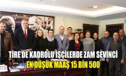 KADROLU İŞÇİYE YÜZDE 45 ORANINDA ZAM YAPILDI 