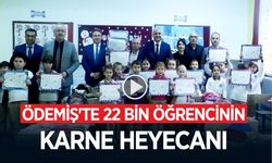 ÖDEMİŞ’TE EĞİTİME 15 GÜN MOLA