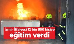 Özel sektörde çalışan itfaiyecilere tam kapsamlı eğitim