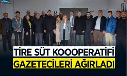 TİRE SÜT KOOOPERATİFİ GAZETECİLERİ AĞIRLADI