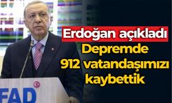 7.7’lik depremde 912 vatandaşımız hayatını kaybetti, 5 bin 385 kişi yaralandı