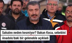 Bakan Koca'dan sakalını neden kesmediği sorusuna yanıt: Anadolu'da cenaze sahibi definden sonra sakalını keser
