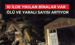 DEPREM'DE CAN KAYBI  VE YARALILAR VAR