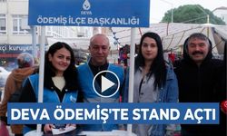 DEVA ÖDEMİŞ’TE STAND AÇTI