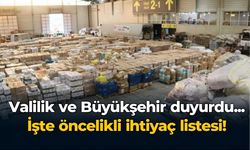 İZMİR VALİLİĞİ: ÖNCELİK VERMEMİZ GEREKİYOR