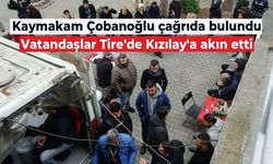 Kaymakam Çobanoğlu, “Değerli Tireli hemşerilerim, gün birlik olma günüdür”