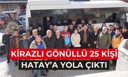 KİRAZ'DAN HATAY'A GÖNÜL KÖPRÜSÜ