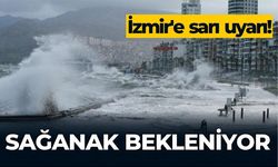 Meteoroloji İzmir'e SARI KOD uyarısı verdi