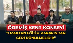 Ödemiş Kent Konseyi Gençlik Meclisi’den Basın Açıklaması