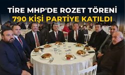 TİRE MHP’DE ROZET TÖRENİ