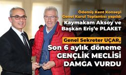 GENEL SEKRETER YÜCEL UĞUR UÇAR FAALİYETLERİ ANLATTI