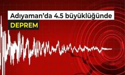 Adıyaman'ın Sincik ilçesinde deprem meydana geldi