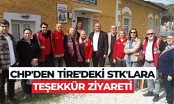Cumhuriyet Halk Partisi’nden Tire’deki STK’lara teşekkür ziyareti