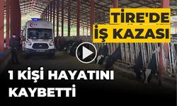 Tire’de bir kişi yem karma makinesine düşmesi sonucu hayatını kaybetti