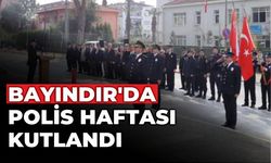 BAYINDIR’DA POLİS HAFTASI KUTLANDI