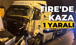 Tire'de meydana gelen kazada 1 kişi yaralandı