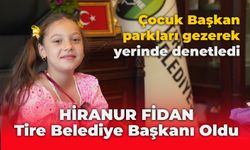 BAŞKAN DURAN 23 NİSAN'DA MAKAMINI ÇOCUK BAŞKANA DEVRETTİ