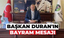 BAŞKAN DURAN’IN BAYRAM MESAJI